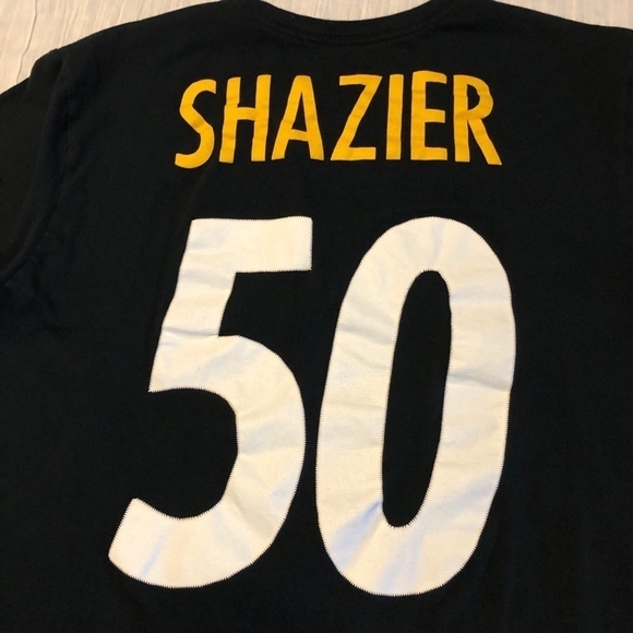 NIKE - SHAZIER-PITTSBURGH STEELERS T-SHIRT SIZE LARGE BLACK SHORT SLEEVES - Picture 8 of 8